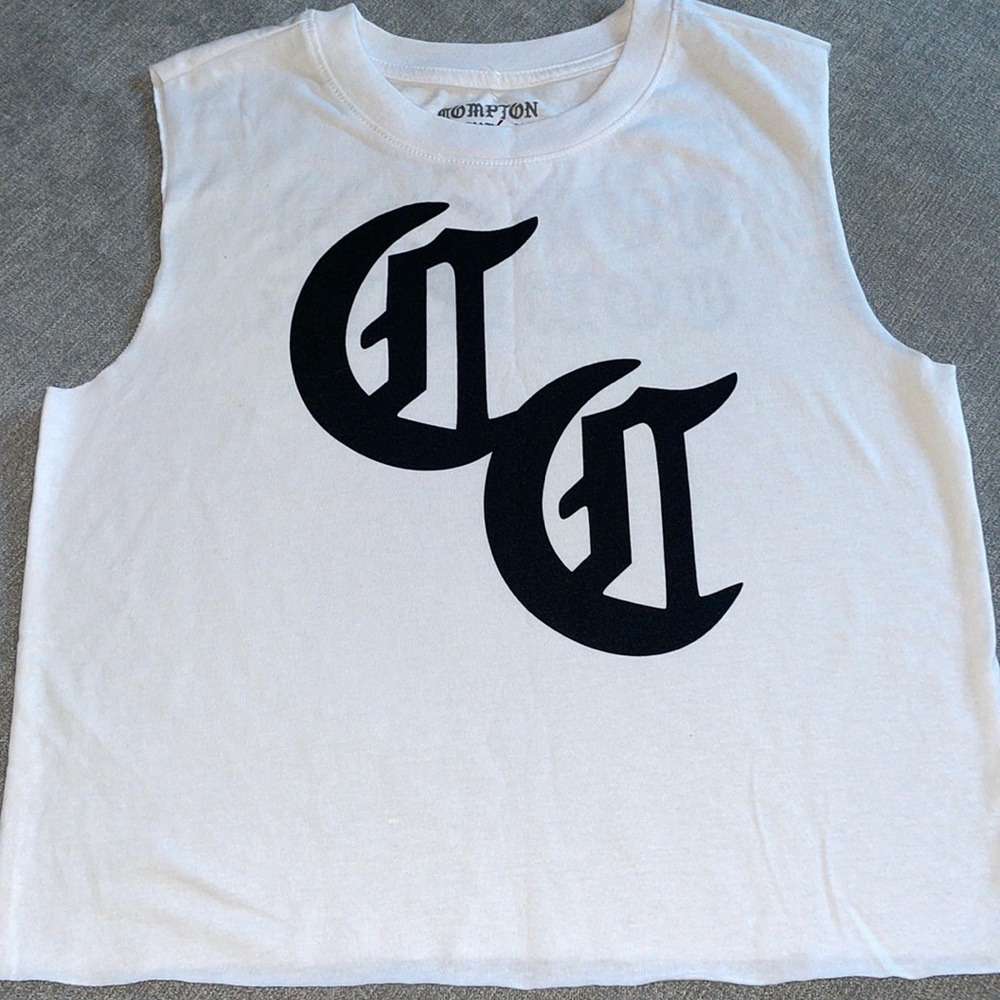 Compton Cowboys White Tank Top